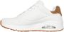 Skechers Ferrero Stijlvolle Sneaker White Heren - Thumbnail 9