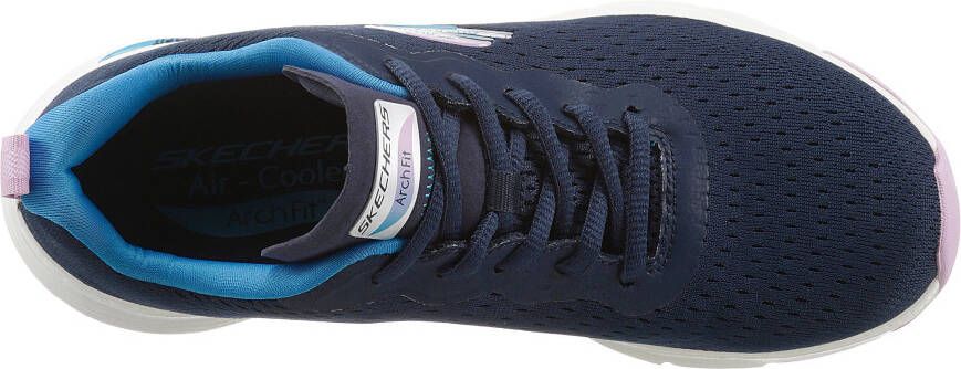 Skechers Sneakers ARCH FIT INFINITY COOL met stijlvolle contrastdetails