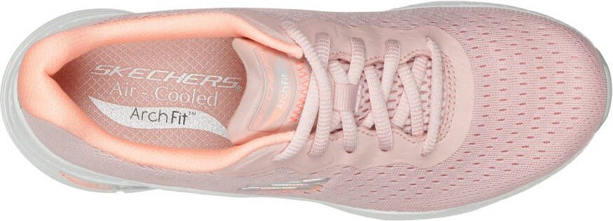 Skechers Sneakers ARCH FIT INFINITY COOL met stijlvolle contrastdetails