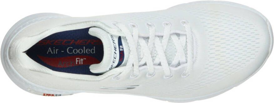 Skechers Sneakers ARCH FIT met zijlogo-embleem vrijetijdsschoen halfhoge schoen veterschoen