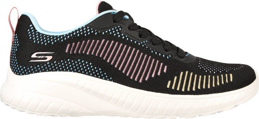 Skechers Sneakers BOBS SQUAD CHAOS COLOR CRUSH in mooie kleurencombinatie vrijetijdsschoen halfschoen veterschoen