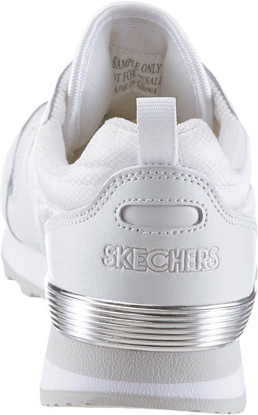 Skechers Sneakers Gold´n Gurl met metallic-details vrijetijdsschoen lage schoen veterschoen