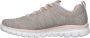 Skechers Sneakers Graceful Twisted Fortune met memory foam vrijetijdsschoen halfschoen veterschoen - Thumbnail 4