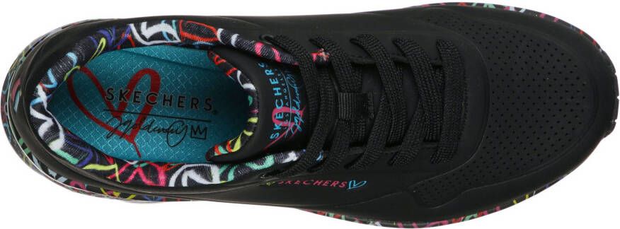 Skechers Sneakers met sleehak UNO-LOVING LOVE