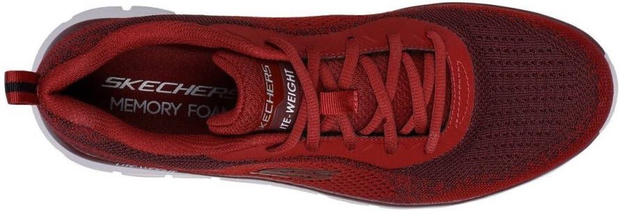 Skechers Sneakers TRACK-GLENDOR trainingsschoenen veterschoenen vrijetijdsschoen met memory foam