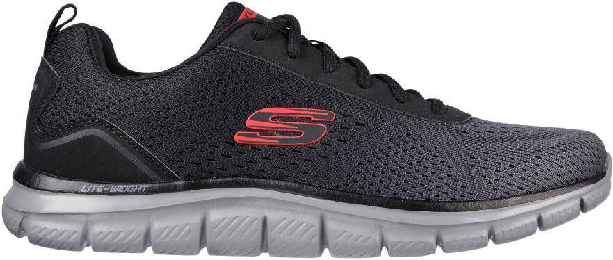 Skechers Sneakers TRACK met subtiele contrast-details vrijetijdsschoen halfhoge schoen veterschoen