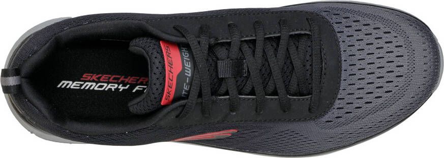 Skechers Sneakers TRACK met subtiele contrast-details vrijetijdsschoen halfhoge schoen veterschoen