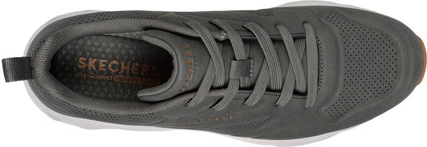 Skechers Sneakers TRES-AIR UNO freizeitschoen lage schoen veterschoen met skech-air -luchtkussens