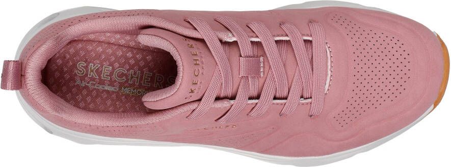 Skechers Sneakers TRES-AIR UNO Vrijetijdsschoen halfschoen veterschoen met air-cooled memory foam