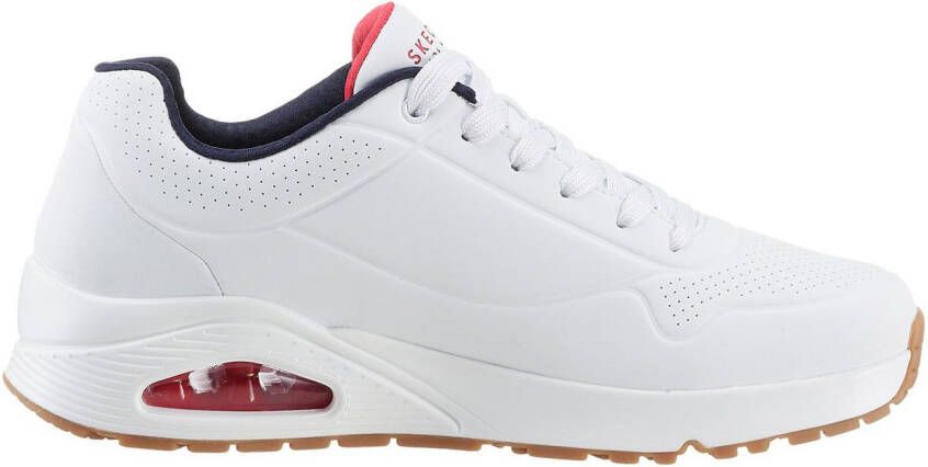 Skechers Sneakers Uno vrijetijdsschoen lage schoen veterschoen met extra demping