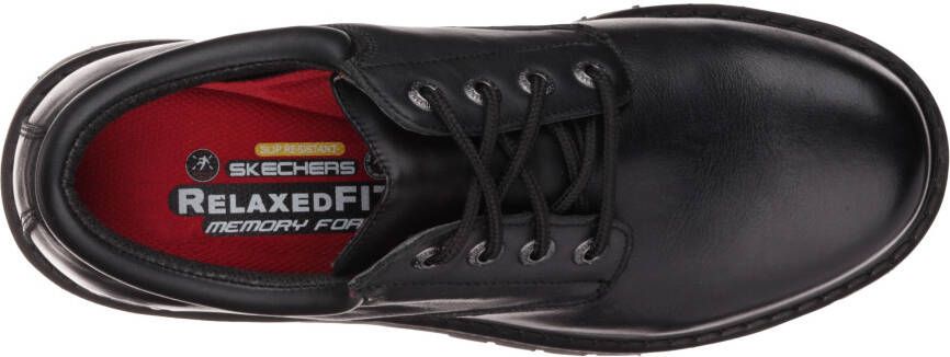 Skechers Werkschoenen Cottonwood- Elks SR veterschoenen Veterschoen voor de horeca met comfortabele memory foam functie