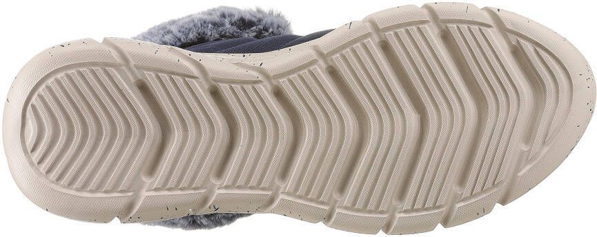 Skechers Winterlaarzen BOBS B FLEX met imitatiebontkraag