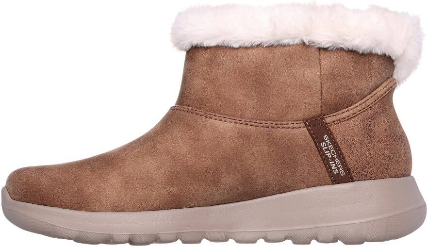 Skechers Winterlaarzen ON-THE-GO JOY-COZY DREAM Instaplaarzen sneeuwlaarzen winterlaarzen met 5GEN demping vegan