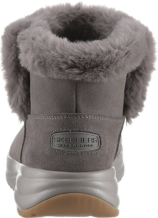 Skechers Winterlaarzen ON-THE-GO STELLAR-COZY STEP winterlaarzen veterschoenen laarzen met warme voering