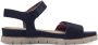 Tamaris COMFORT Essentials Dames Sandalen NAVY NUBUK - Thumbnail 4