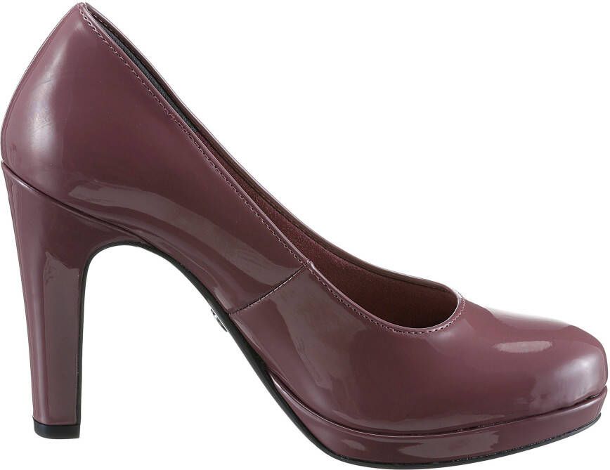 Tamaris Highheel-pumps in glanzende look