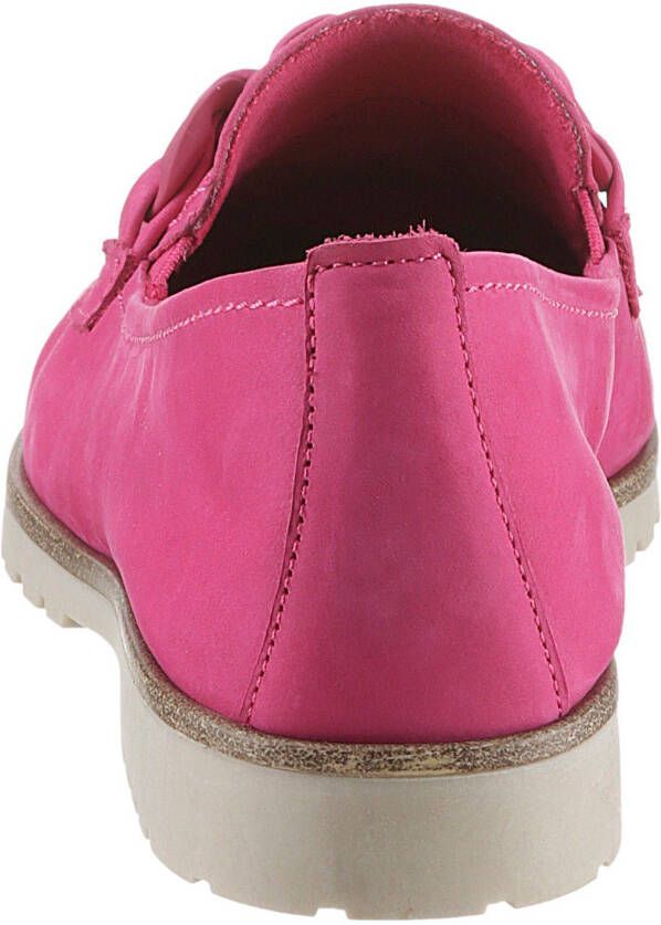 Tamaris Loafers Chunky slipper plateau slipper met zijstretch-inzetten