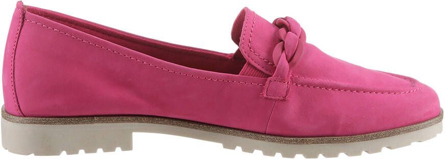 Tamaris Loafers Chunky slipper plateau slipper met zijstretch-inzetten