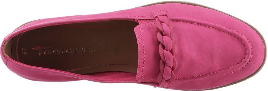 Tamaris Loafers Chunky slipper plateau slipper met zijstretch-inzetten