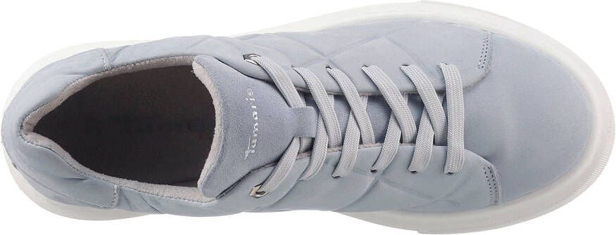 Tamaris Plateausneakers LINEA met stijlvol sierstiksel