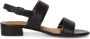 Tamaris Zwarte Casual Platte Sandalen Vrouwen Black Dames - Thumbnail 9