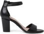 Tamaris Zwarte Leren Hoge Hak Sandalen Black Dames - Thumbnail 59