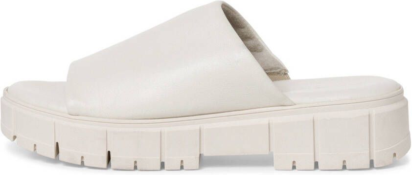 Tamaris Slippers platform summer shoe slippers in monochrome look