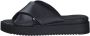 Tamaris Zwarte Open Casual Slippers Vrouwen Black Dames - Thumbnail 23