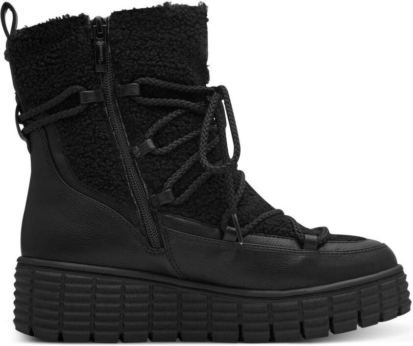 Tamaris Winterlaarzen hakken plateau winterlaarzen outdoorboots vegan verwerking