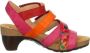 Think 3-000301-5020 Fuchsia combi dames sandaal wijdte G - Thumbnail 7