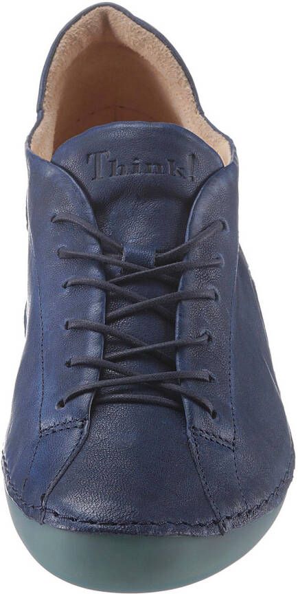 Think! Veterschoenen Kapsl met contrastkleurige loopzool