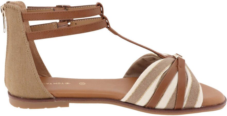 Tom Tailor Sandalen MAIKE zomerschoen sandaal blokhak met verstelbare gespen