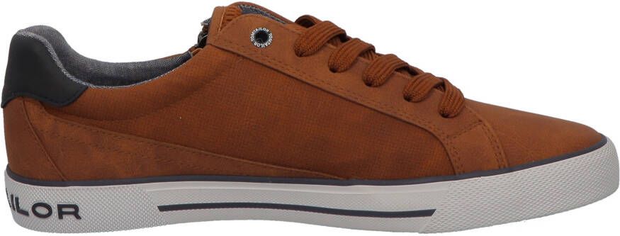 Tom Tailor Sneakers met zijrits vrijetijdsschoen halve schoen veterschoen