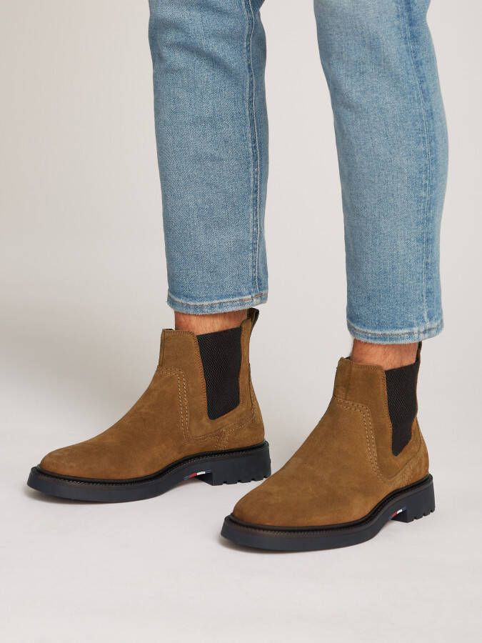 Tommy Hilfiger Chelsea-boots HILFIGER COMFORT LWT SUEDE CHEL