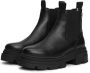 TOMMY HILFIGER Chelsea Boots Dames Combat Maat: 37 Materiaal: Leer Kleur: Zwart - Thumbnail 12