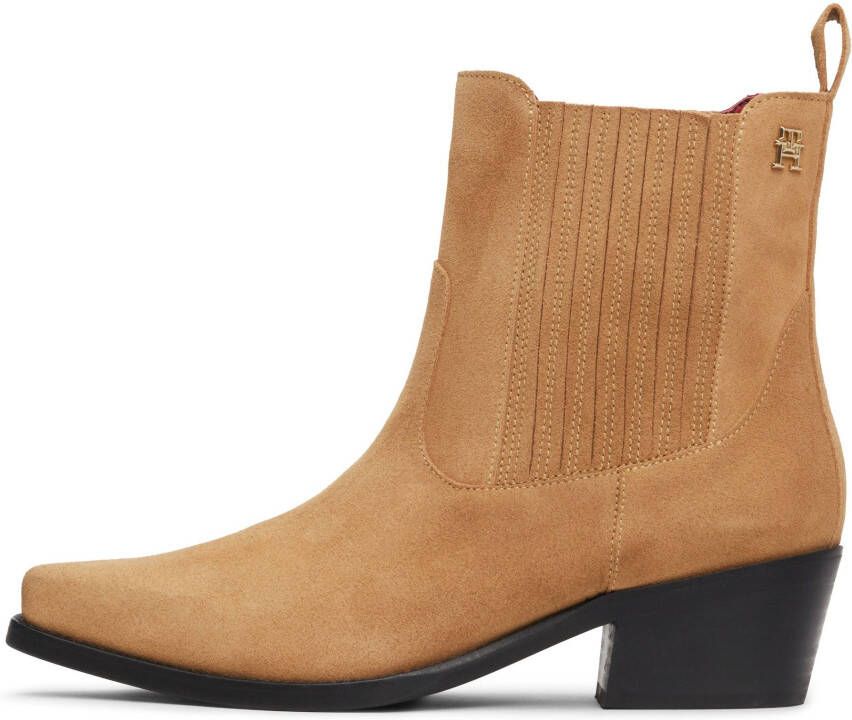 Tommy Hilfiger Cowboylaarsjes TH SUEDE COWBOY BOOT