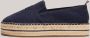 TOMMY HILFIGER Blauwe Espadrilles Th Embroidered Flatform - Thumbnail 11