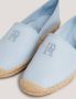 Tommy Hilfiger Blauwe Geborduurde Espadrilles Breezy Stijl Blue Dames - Thumbnail 11