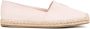 Tommy Hilfiger Roze Geborduurde Platte Espadrilles Pink Dames - Thumbnail 8