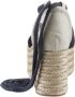 TOMMY HILFIGER Blauwe Espadrilles Closed Toe Flatform - Thumbnail 7