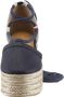 TOMMY HILFIGER Blauwe Espadrilles Closed Toe Flatform - Thumbnail 9