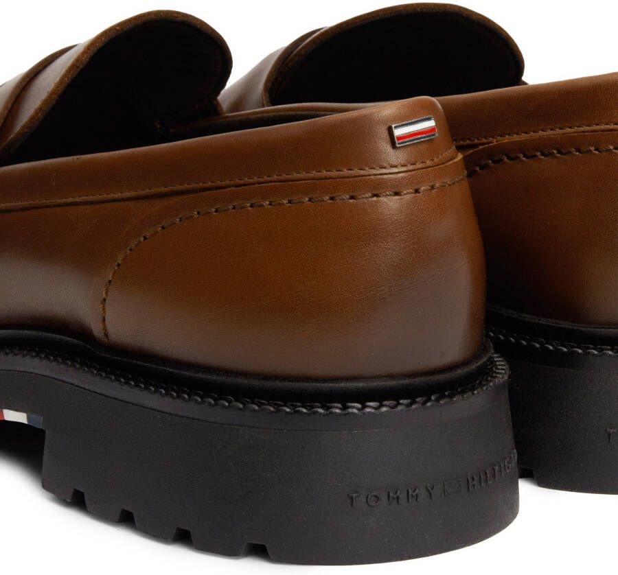 Tommy Hilfiger Instappers LIGHT HILFIGER LEATHER LOAFER