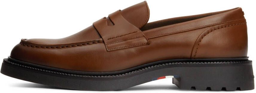 Tommy Hilfiger Instappers LIGHT HILFIGER LEATHER LOAFER