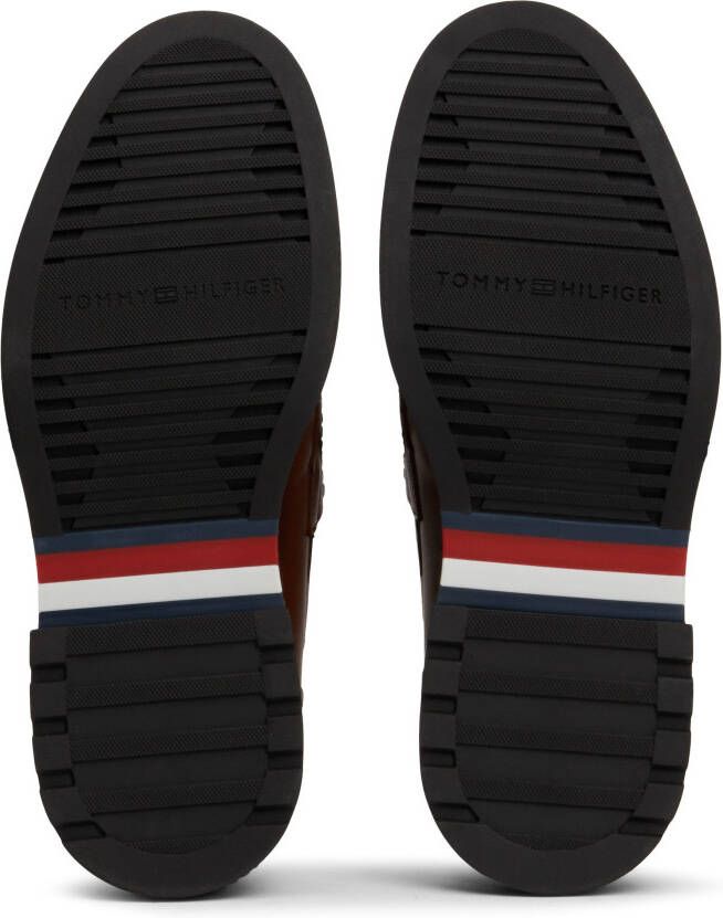 Tommy Hilfiger Instappers LIGHT HILFIGER LEATHER LOAFER