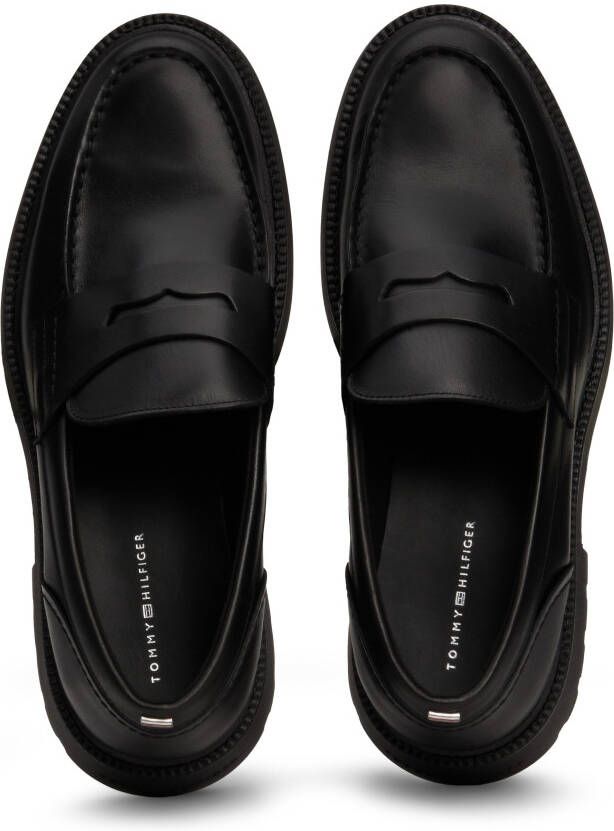 Tommy Hilfiger Instappers LIGHT HILFIGER LEATHER LOAFER