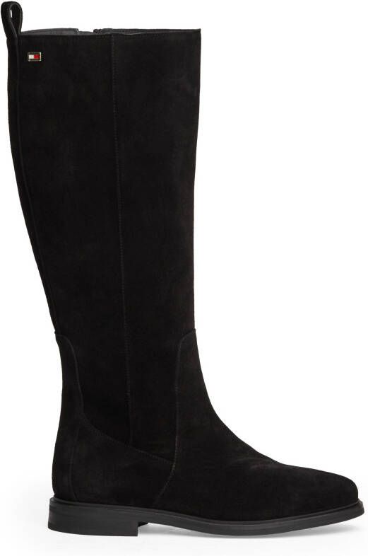 Tommy Hilfiger Laarzen FLAG SUEDE LONG BOOT ZIP