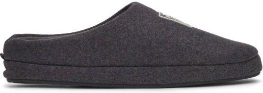 Tommy Hilfiger Pantoffels FLAG WARM FELT HOUSE SHOE casual mode slippers huisschoen instapschoen met th-borduursel