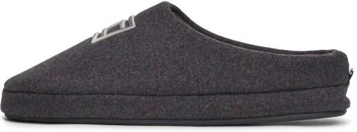 Tommy Hilfiger Pantoffels FLAG WARM FELT HOUSE SHOE casual mode slippers huisschoen instapschoen met th-borduursel