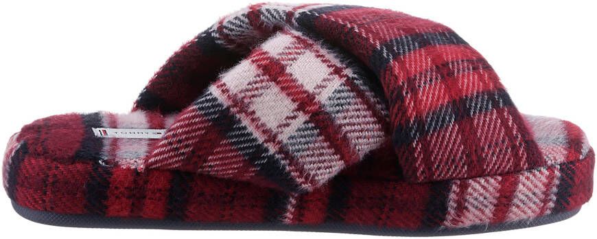 Tommy Hilfiger Pantoffels TARTAN CHECK HOME SLIPPER