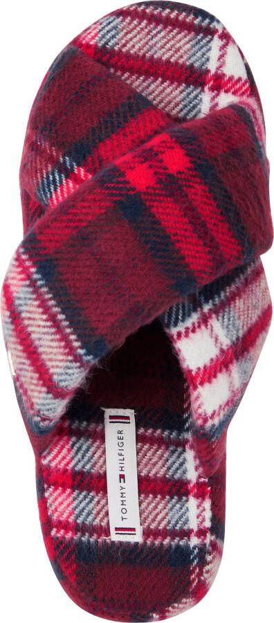 Tommy Hilfiger Pantoffels TARTAN CHECK HOME SLIPPER